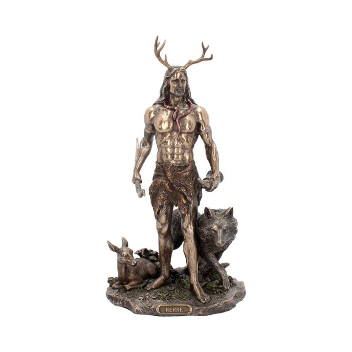 Nemesis Now Herne and Animals Figurine 38cm Bronze