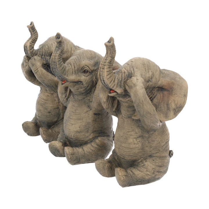 Nemesis Now Three Wise Elephants Figurine 16cm