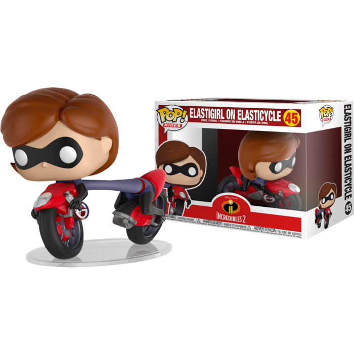 Incredibles 2 Elastigirl on Elasticycle Funko 29955 Pop! Vinyl #45