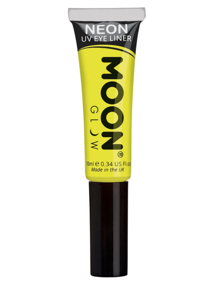 Moon Glow Neon UV Eye Liner 10ml Amarillo brilla intensamente bajo iluminación UV