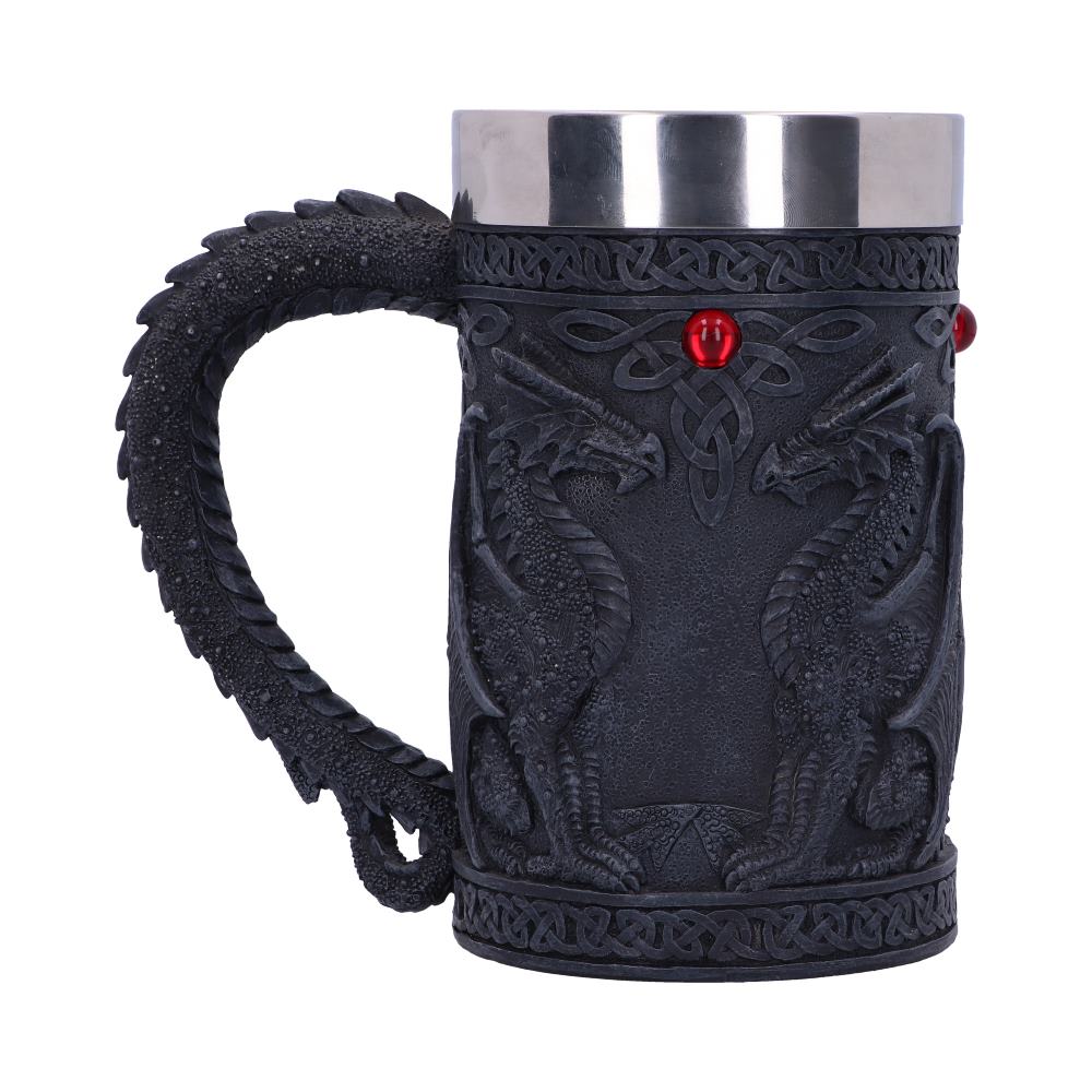 Nemesis Now NEM3731 Black Wing Tankard Mug 18cm Black