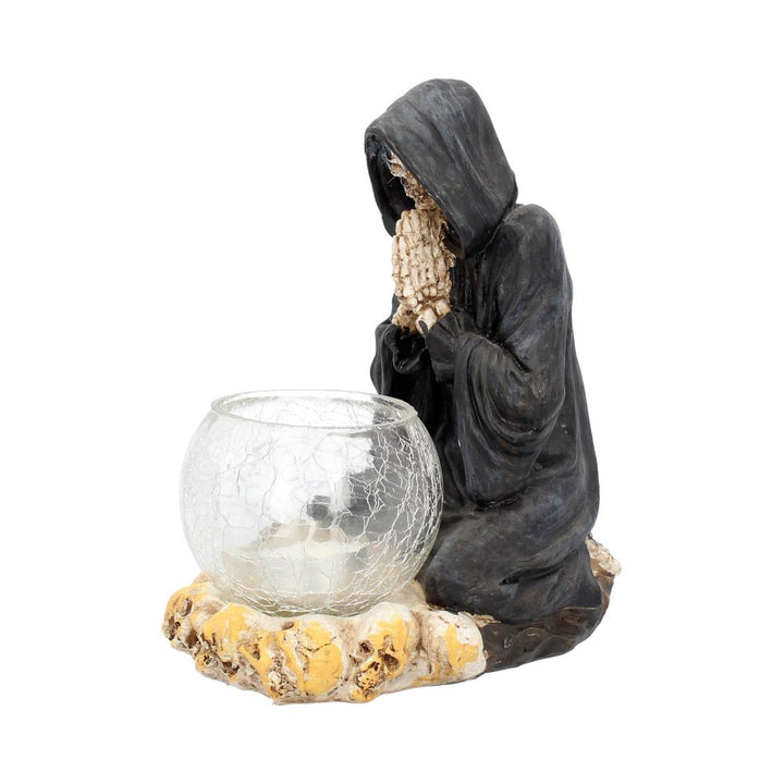 Nemesis Now Reapers Prayer Candle Tealight Holder 24cm Black