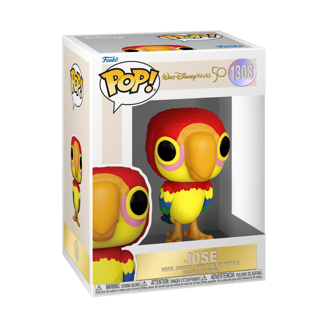 Walt Disney World 50th Anniversary - Parrot José Funko 65717 Pop! Vinyl #1308